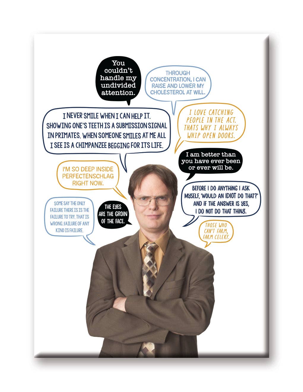 The Office - Dwight Quotes Magnet