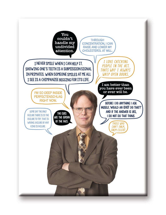 The Office - Dwight Quotes Magnet