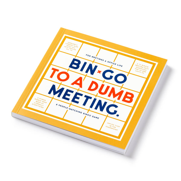 Brass Monkey - Bin-go To A Dumb Meeting Bingo Book