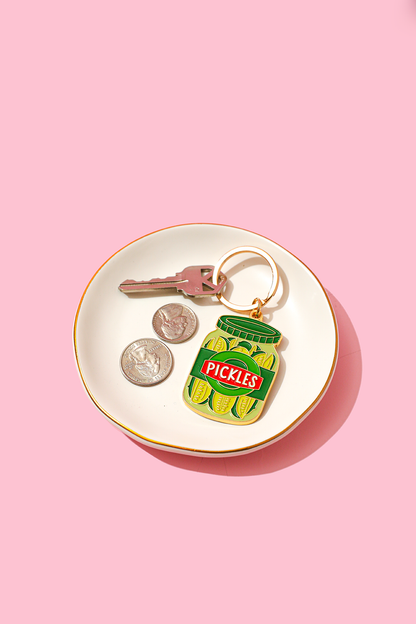 Pickle Jar Keychain