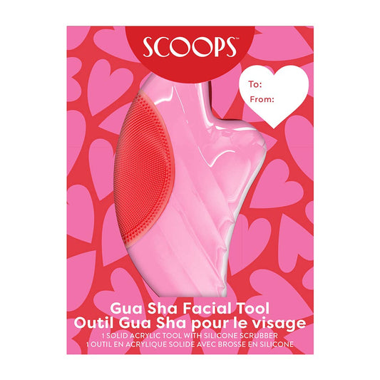 SCOOPS Beauty Paper Hearts Gua Sha Facial Tool