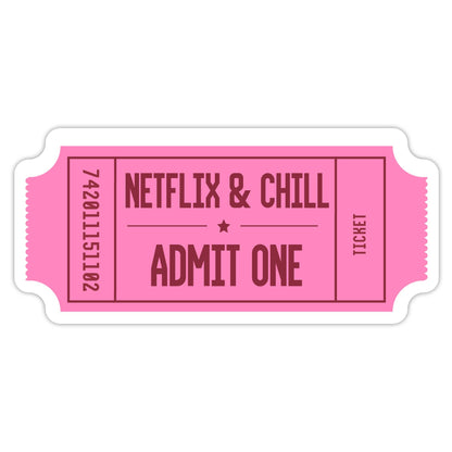 Netflix & Chill Sticker