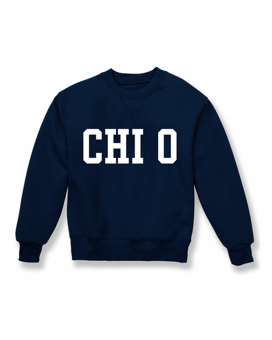 Varsity Sweatshirt - Chi O