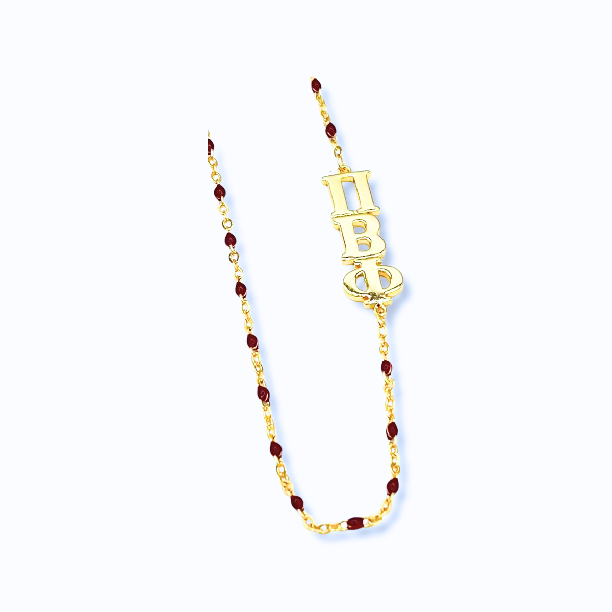 Pi Phi Side Necklace