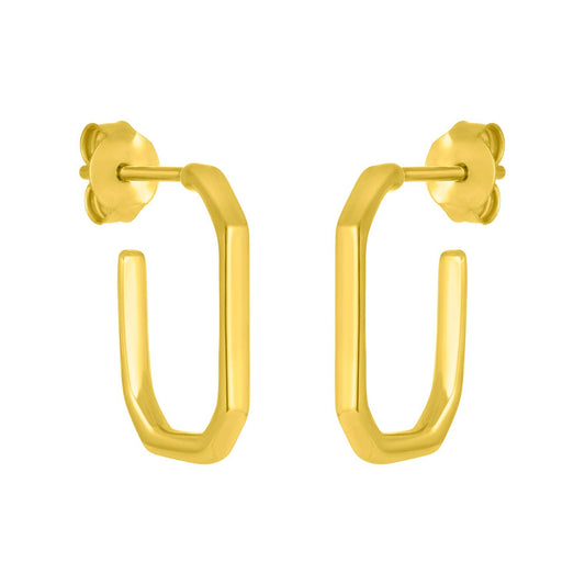 LEX HOOPS: GOLD
