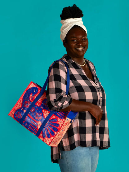 Rare Bird Shoulder Tote