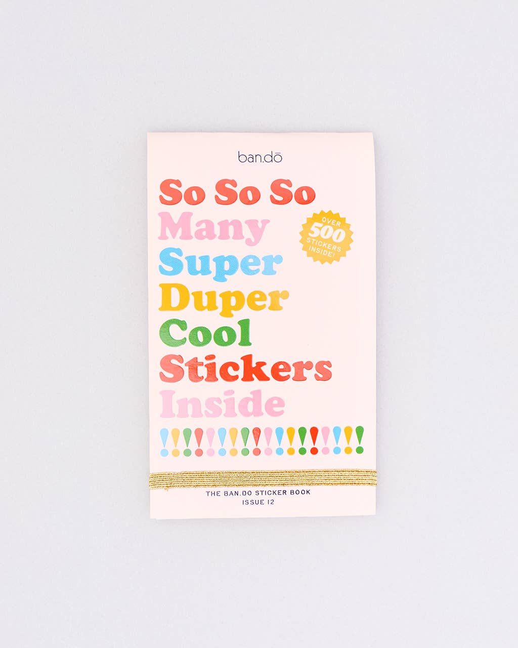 Sticker Book, Issue Twelve