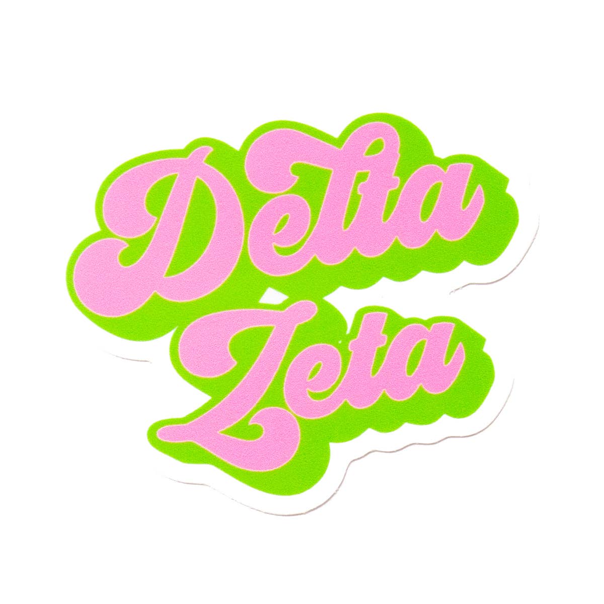 RETRO Decal Sticker - Delta Zeta