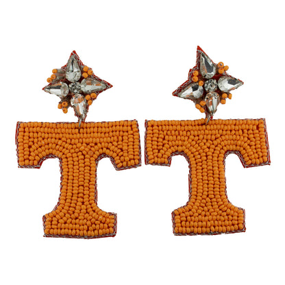 Carolina Rhinestone Beaded Earrings