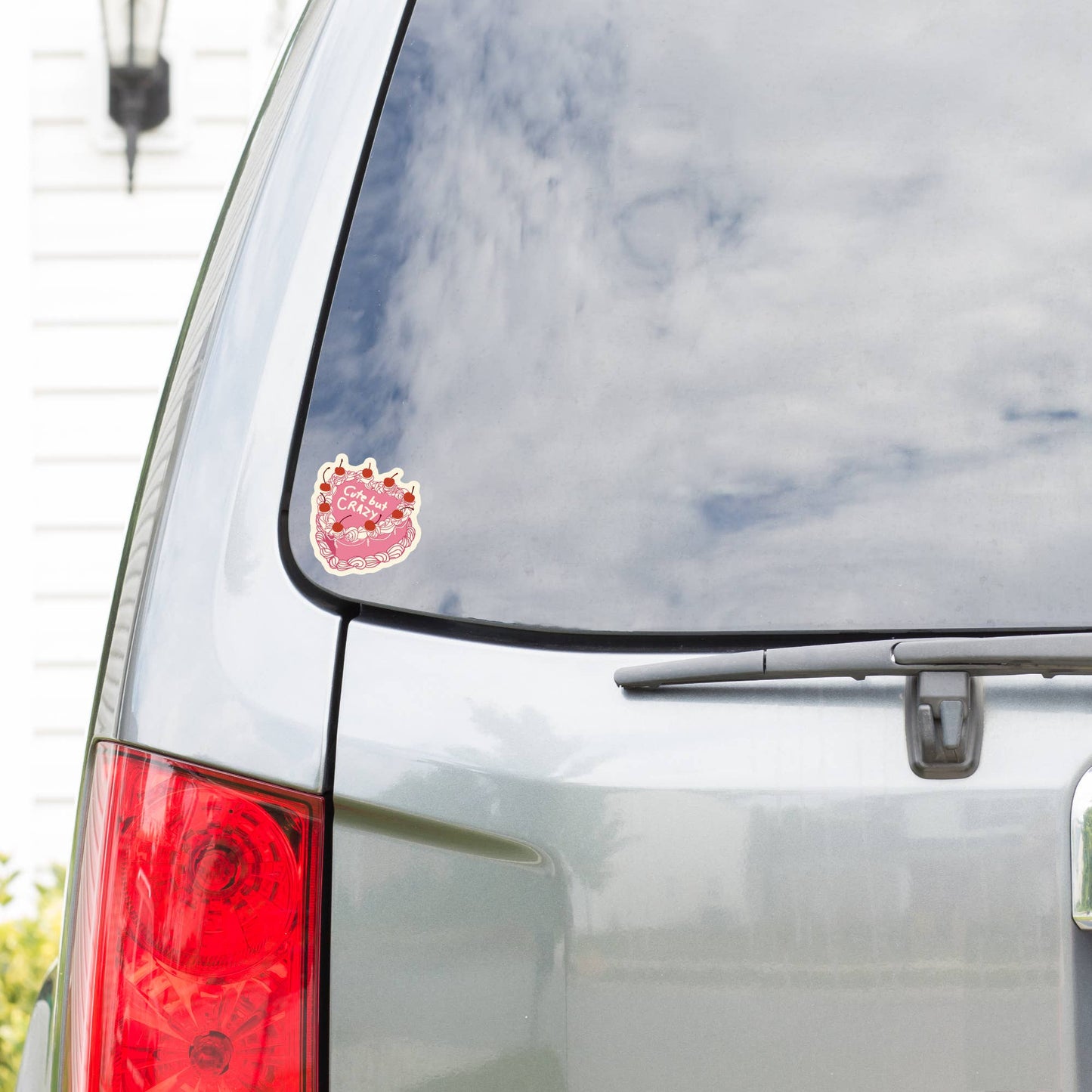 Cute but Crazy Sticker