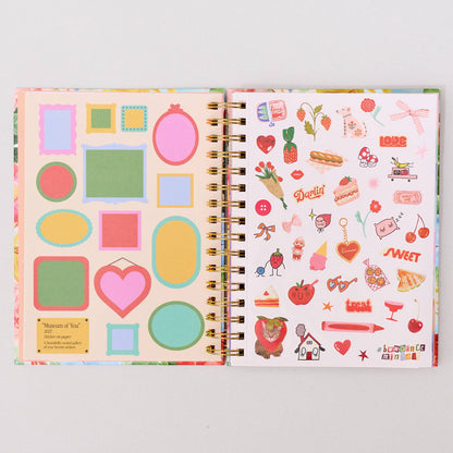 17-Month Academic Planner - Medium Oil Paint Floral
