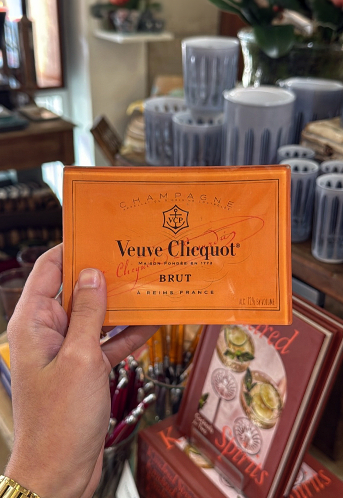 Veuve Cliciquot Tray - 3.5x5.5
