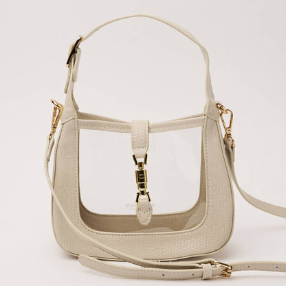 The Paige Ivory Stadium Bag