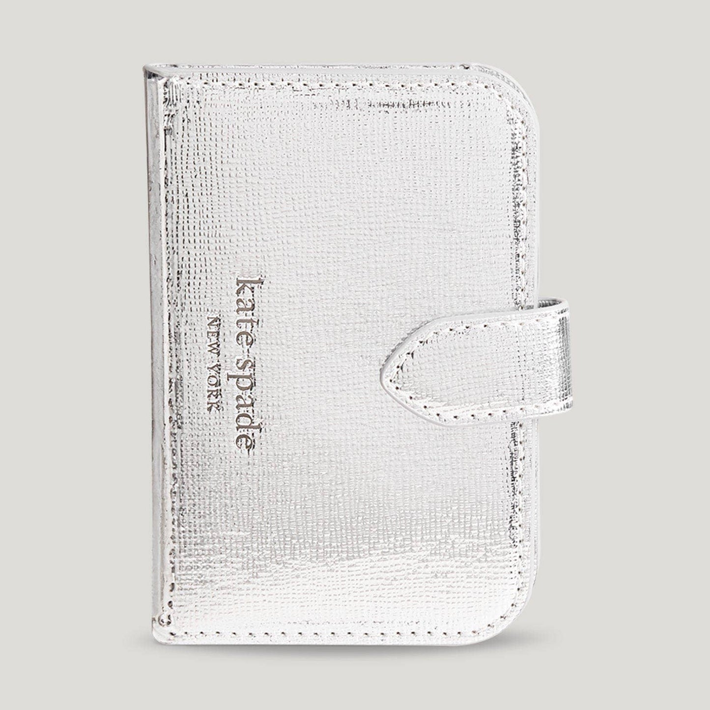 Kate spade new york Morgan Wallet MagSafe Metallic Silver