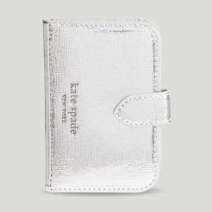 Kate spade new york Morgan Wallet MagSafe Metallic Silver