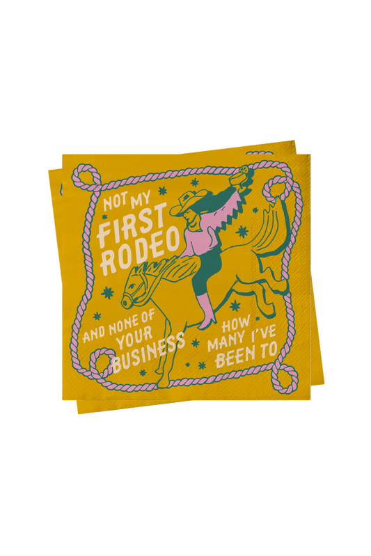 Cocktail Napkins (Set of 25) - First Rodeo