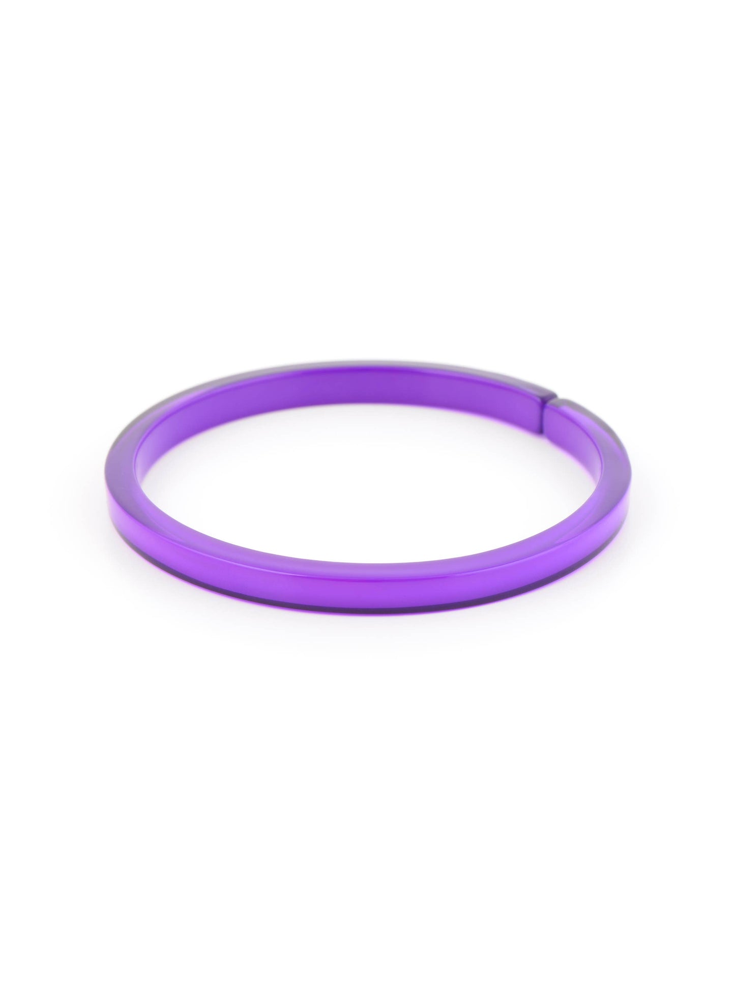 Lauren Resin Bracelet - Neon Blue