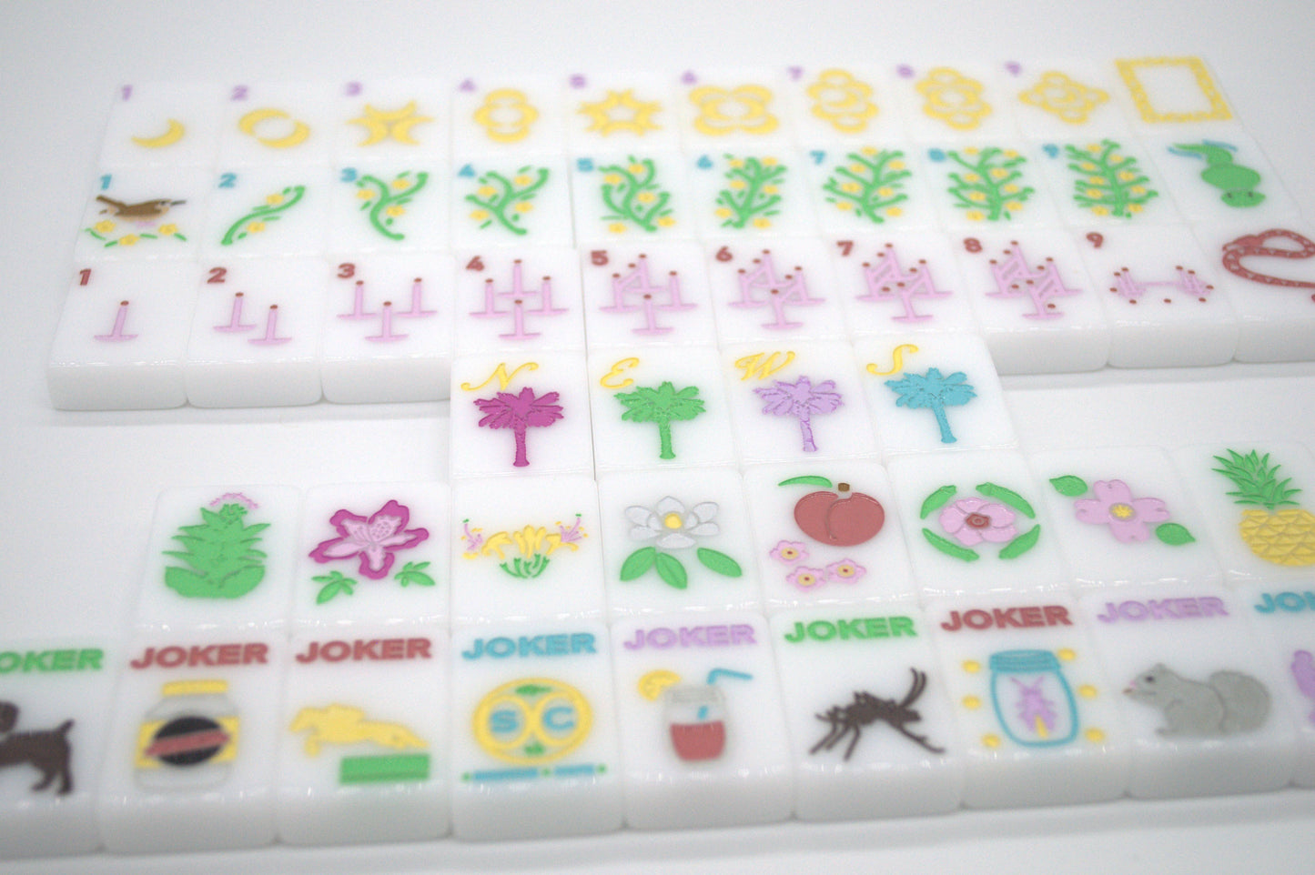 Mahjong Tiles - Palmetto