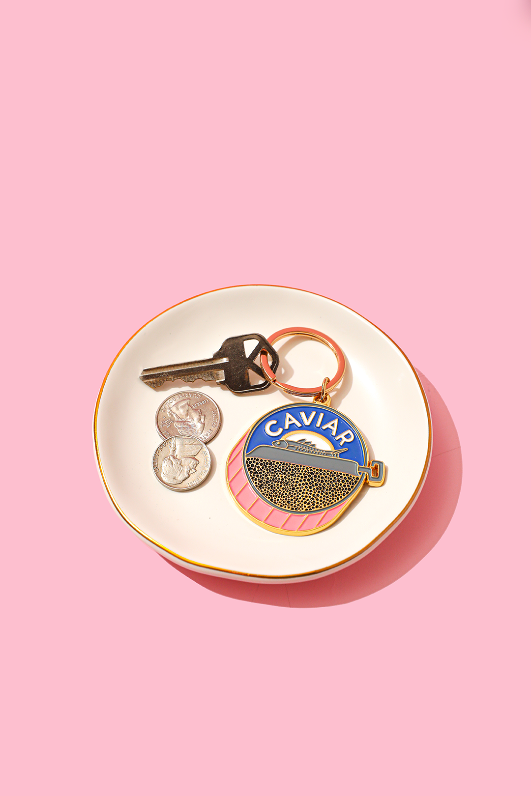 Caviar Keychain