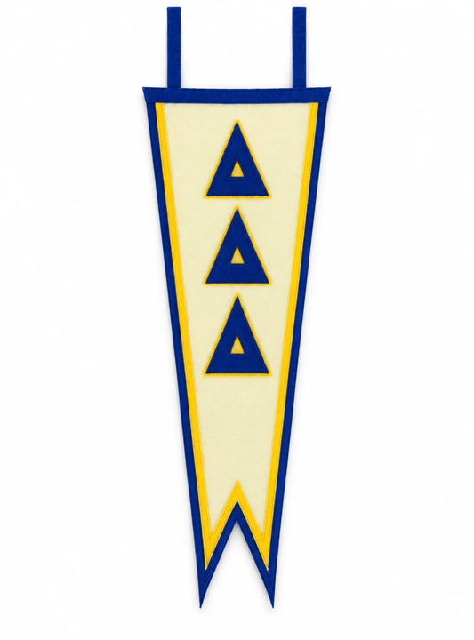 Tri Delt Heritage Pennant Flag