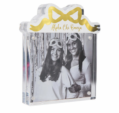 Acrylic Bow Frame - Kappa Delta