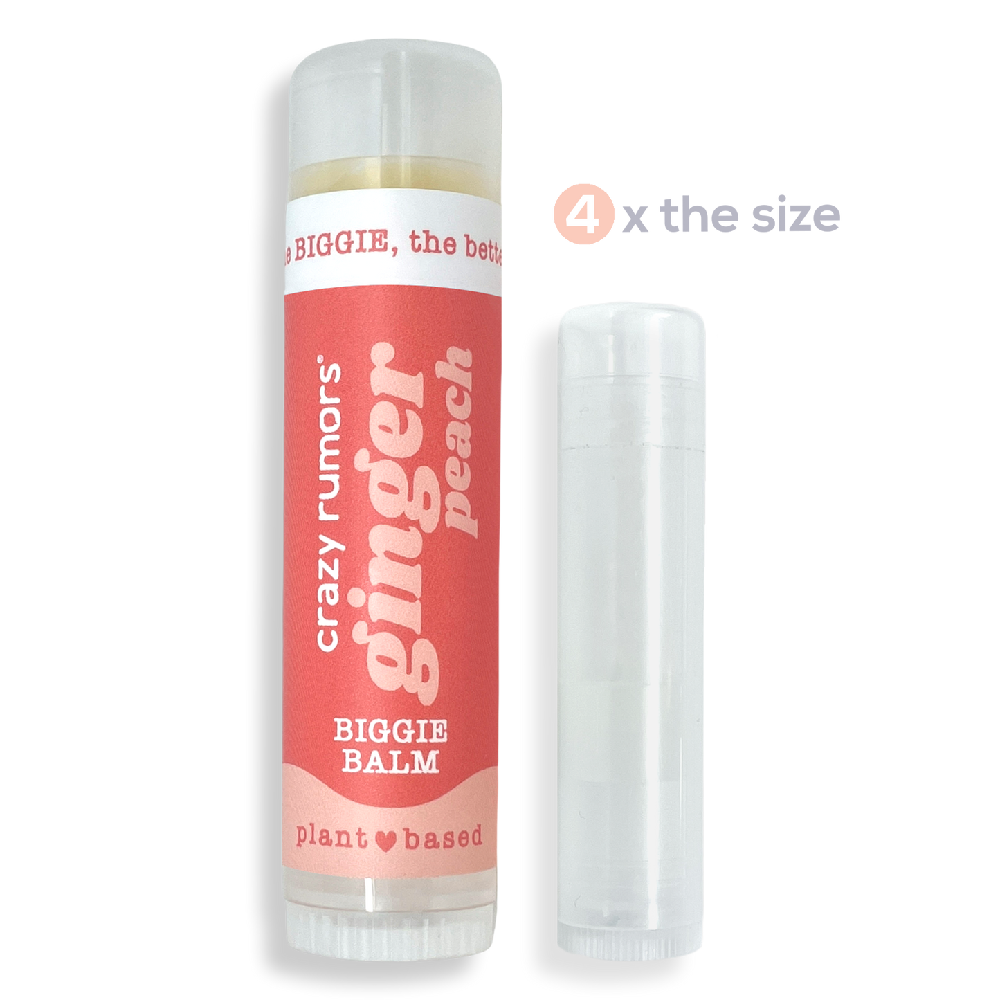 Biggie Lip Balm - Ginger Peach