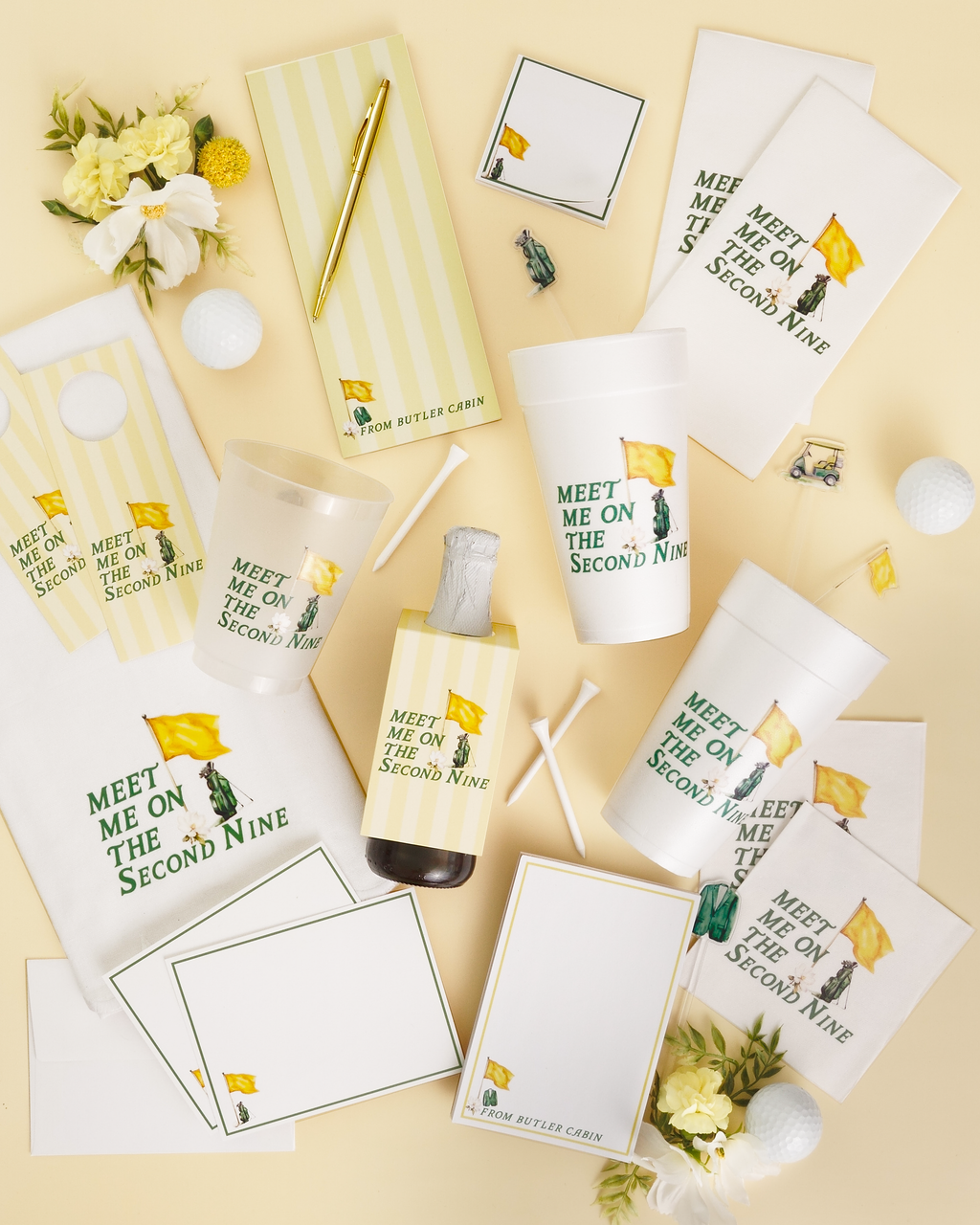 Meet Me On The Second Nine - Frost Flex Cup | Set of 8