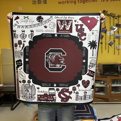 USC Gamecocks Mahjong Mat