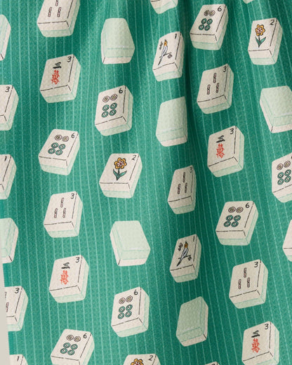 Tile Flow Tea Towel - Mahjong