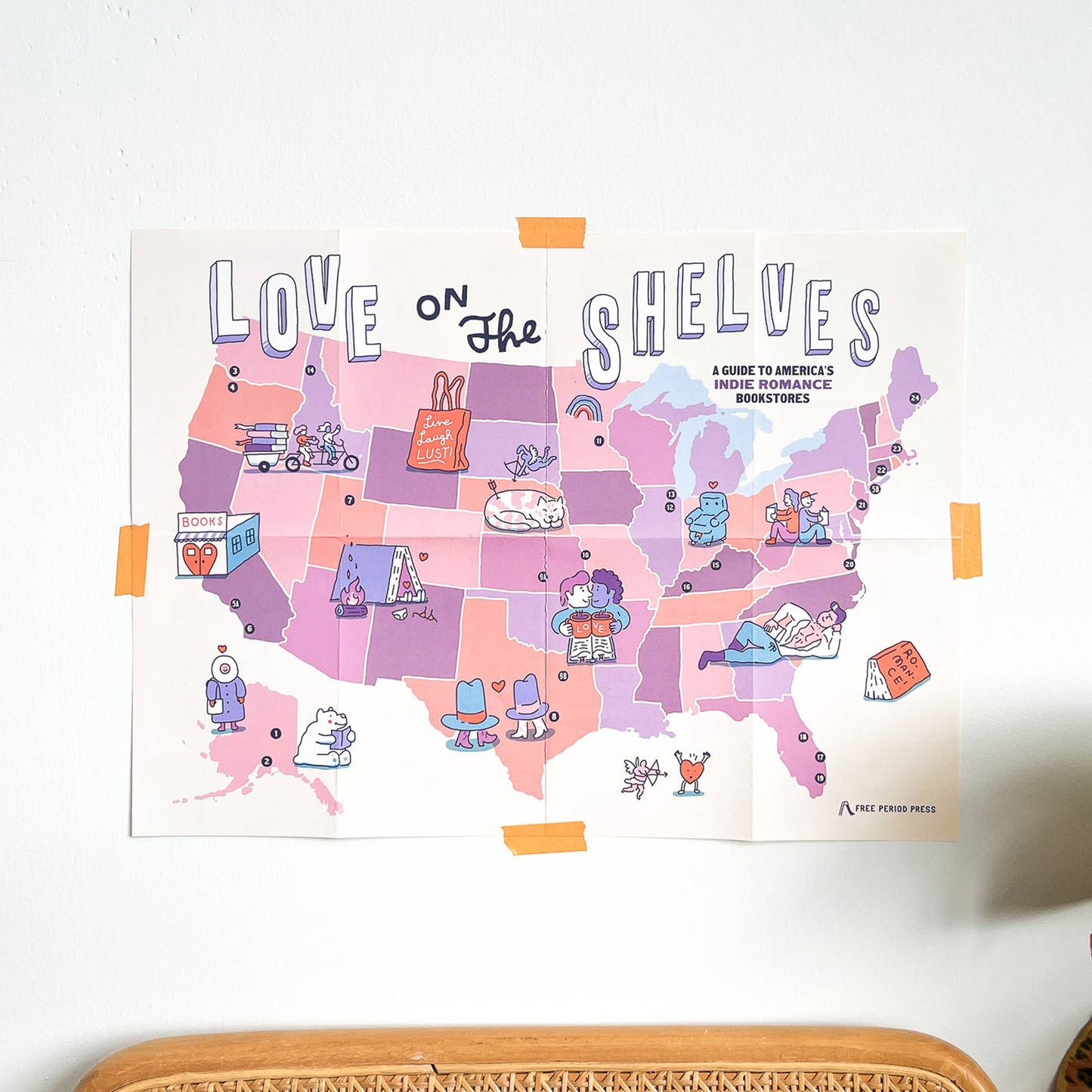 Love on the Shelves: A Guide to Indie Romance Bookstores