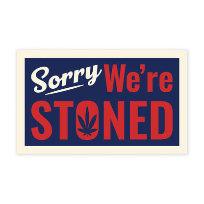 Stoned - Mini Sticker