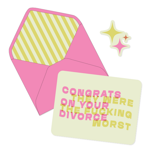 Divorce: They Were the Worst Card