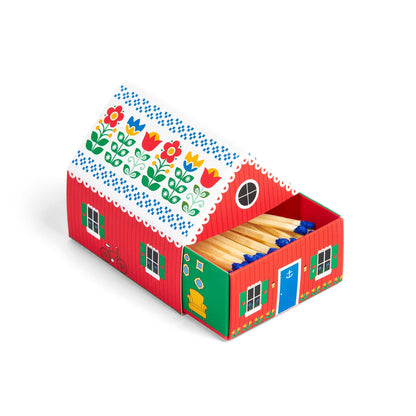 Swedish Dream® Tiny Living Red Matchbox Cottage