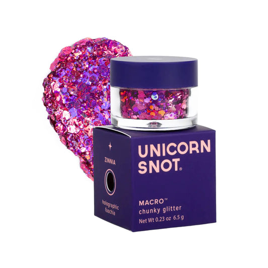Macro Body Glitter | Fuchsia-Zinnia