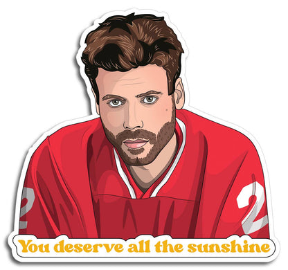 Heated Rivalry - Sunshine Sticker