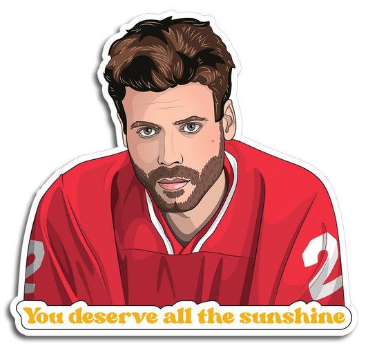 Heated Rivalry - Sunshine Sticker
