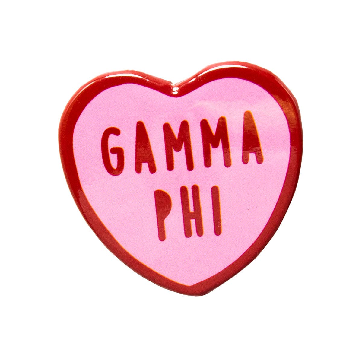 Sweet Heart Button: Gamma Phi