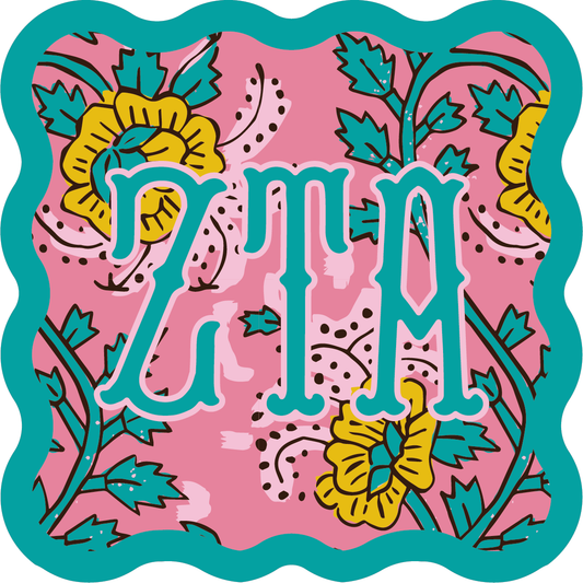 ZTA Block Print Coaster