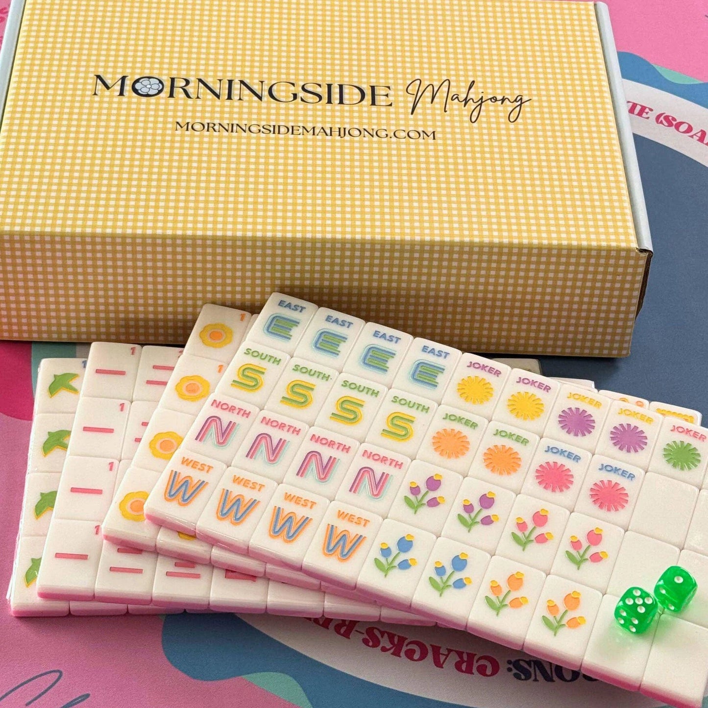 Luna Tiles - Heirloom Engraved Mahjong Tile Set - Modern