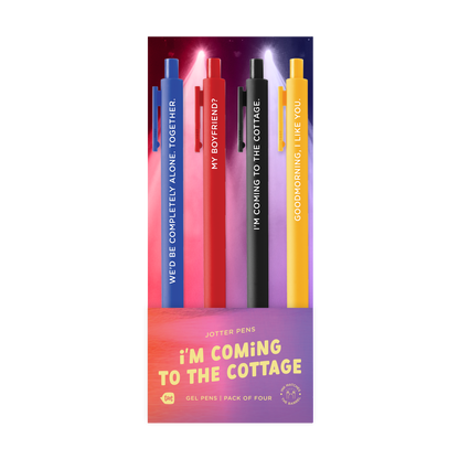 I'm Coming To The Cottage 4 Pack Jotters