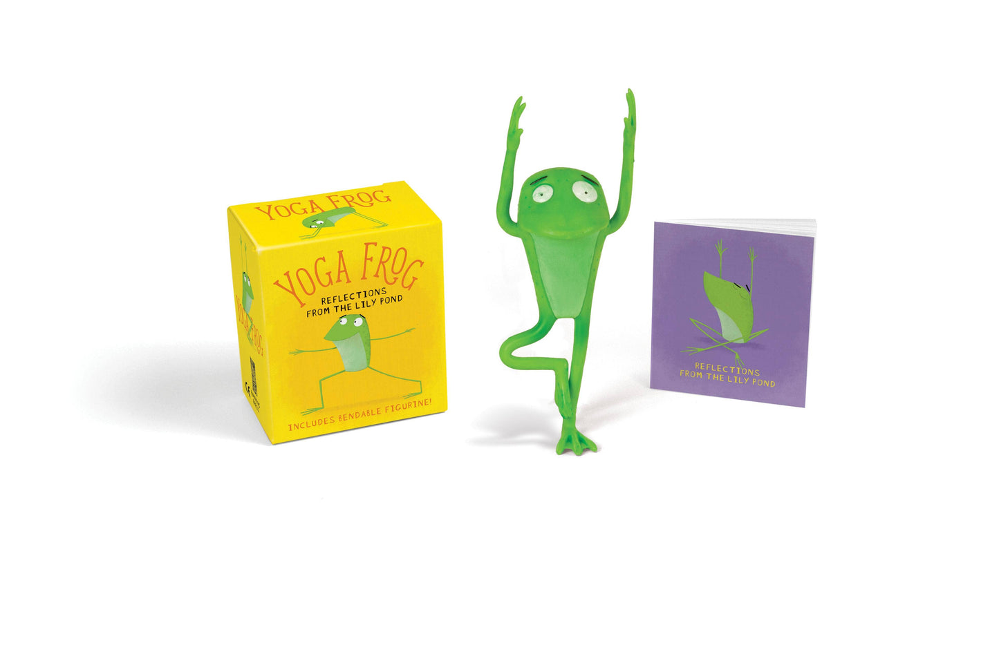 Yoga Frog: Reflections From The Lily Pond