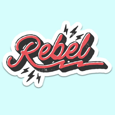 Rebel Sticker Decal, Western, Texas Sticker