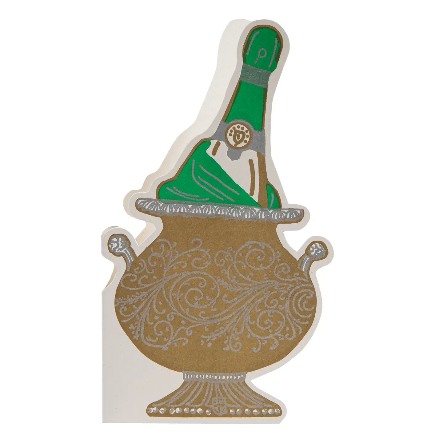 Champagne | Cut-Out - Greeting Card
