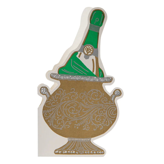 Champagne | Cut-Out - Greeting Card