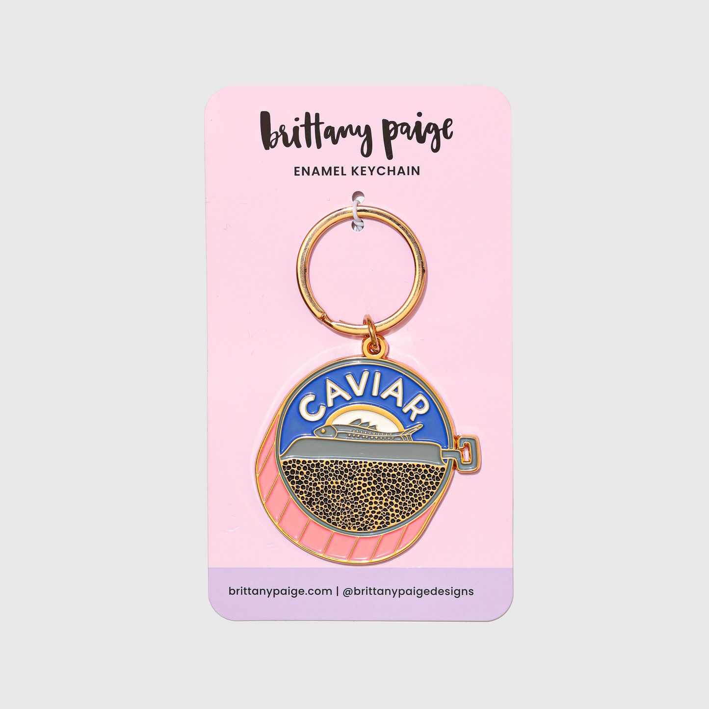 Caviar Keychain