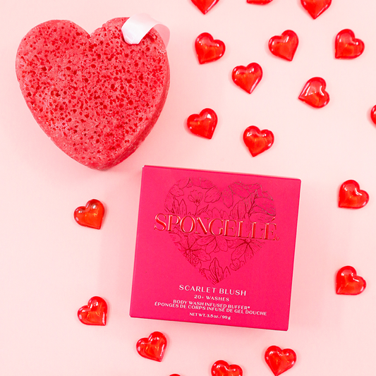 Spongelle Body Buffer - Heart