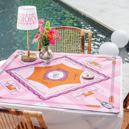 Mahjong Mat - Press For Champagne
