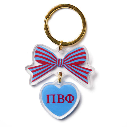 Bow Keychain - Chi O