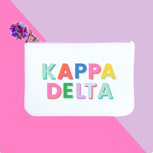 Sorority Pouch - Kappa Delta