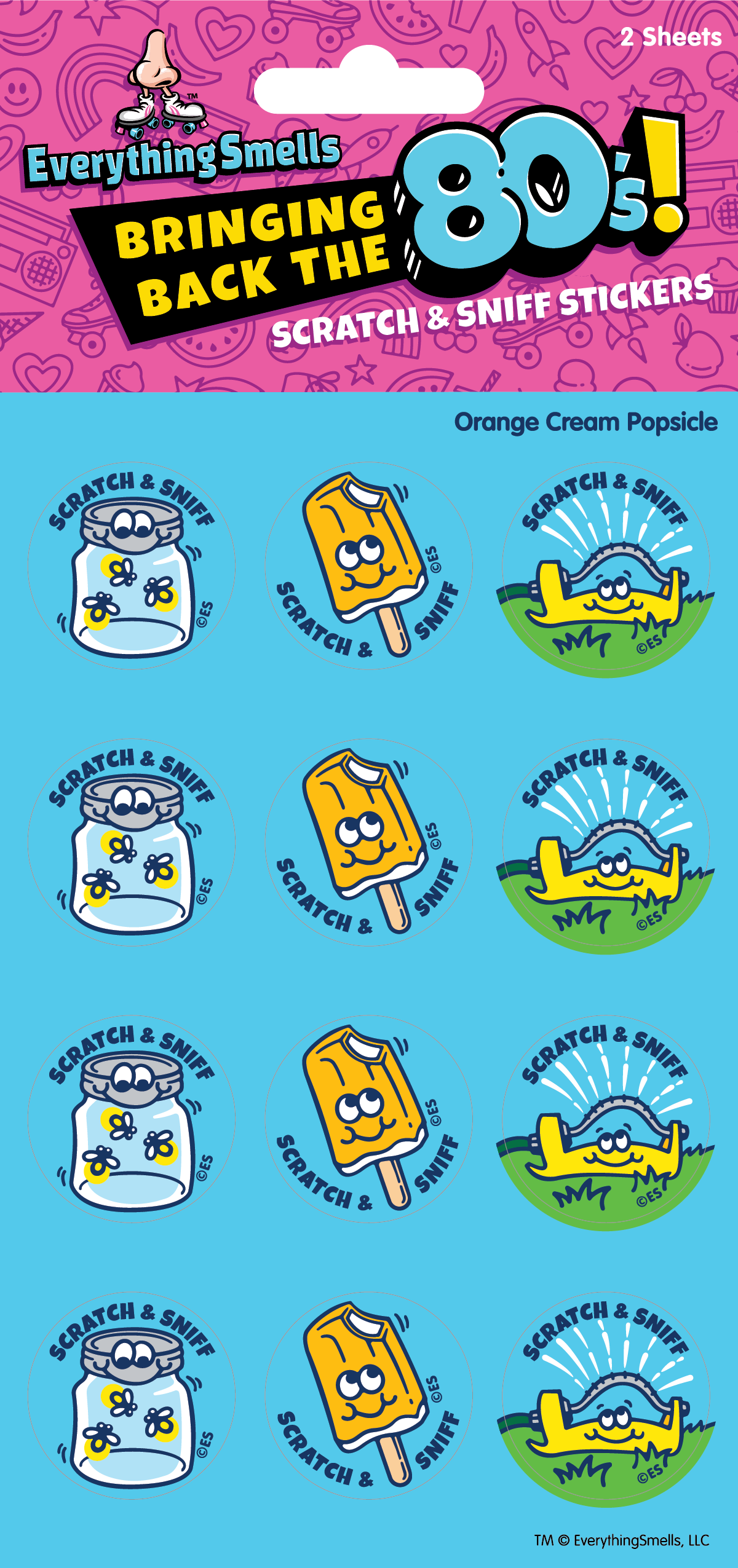 80s Summer Scratch & Sniff Sticker